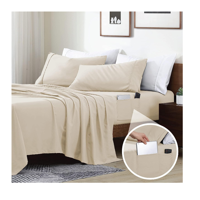 Swift Home Smart Sheets, Microfiber, 4-Piece, Full Main Image